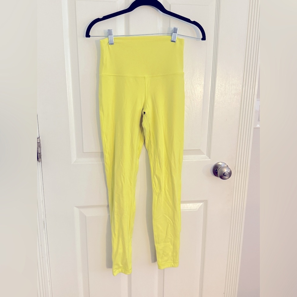 Lululemon Align High Rise Pant 28” Neon